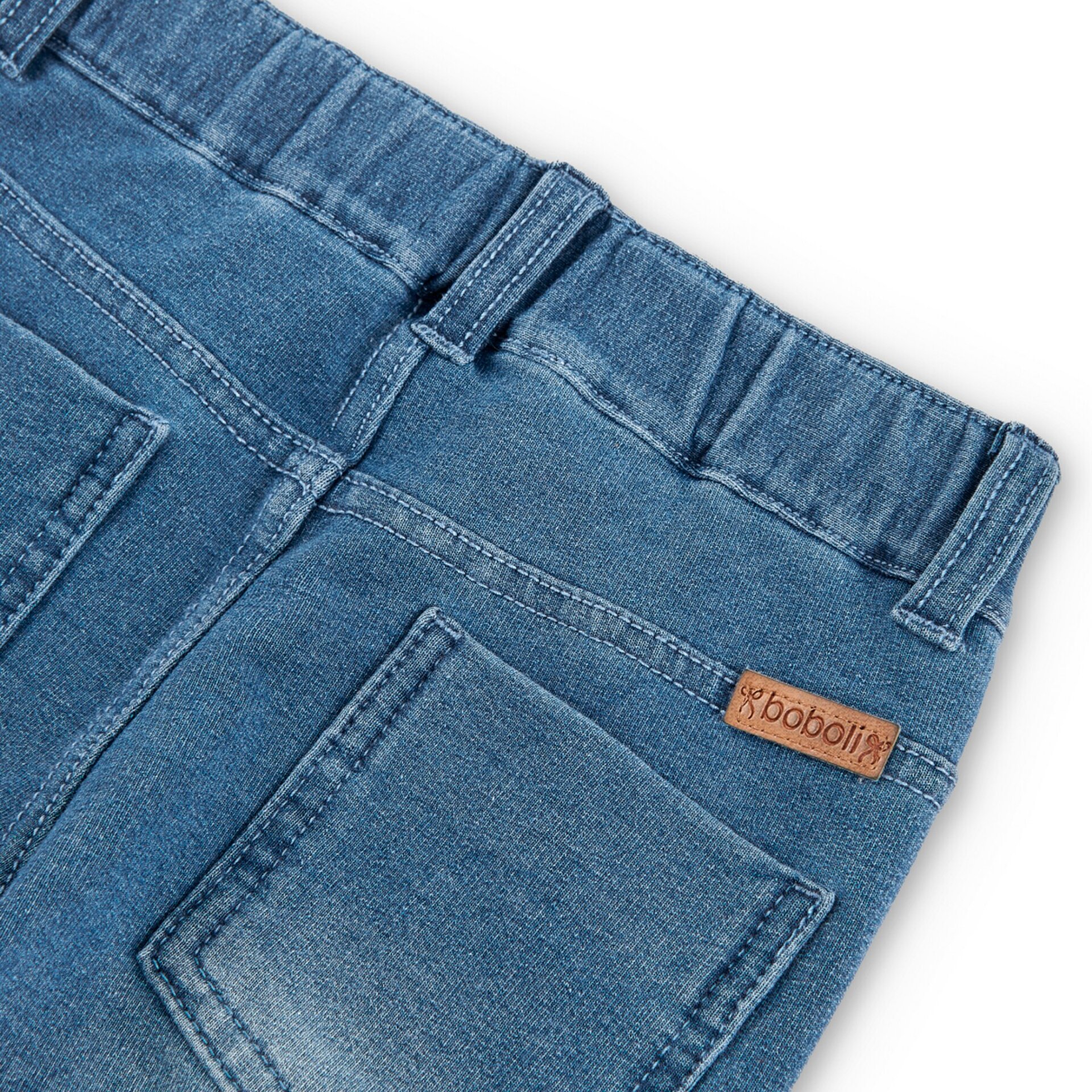 Pantalón denim claro - 4