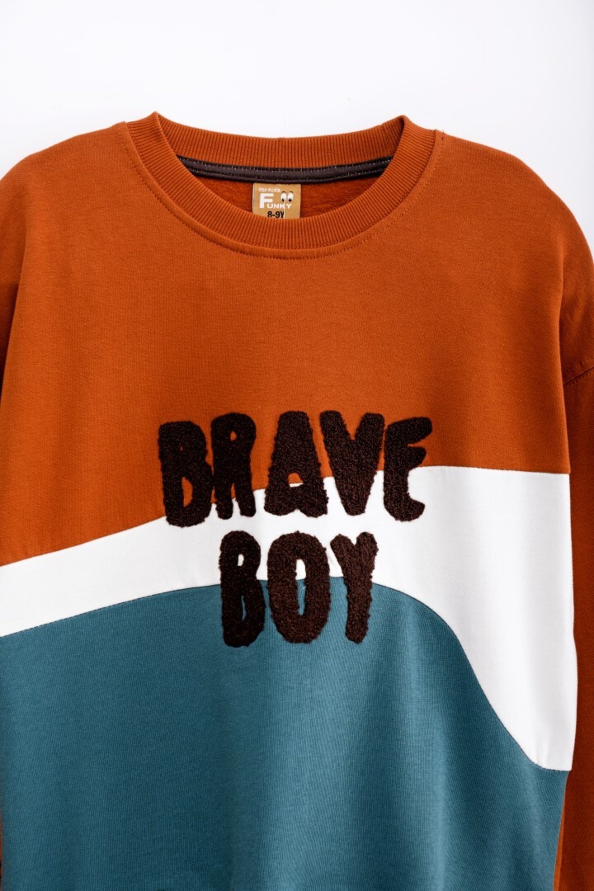 Sudadera tricolor - 10 años - 2