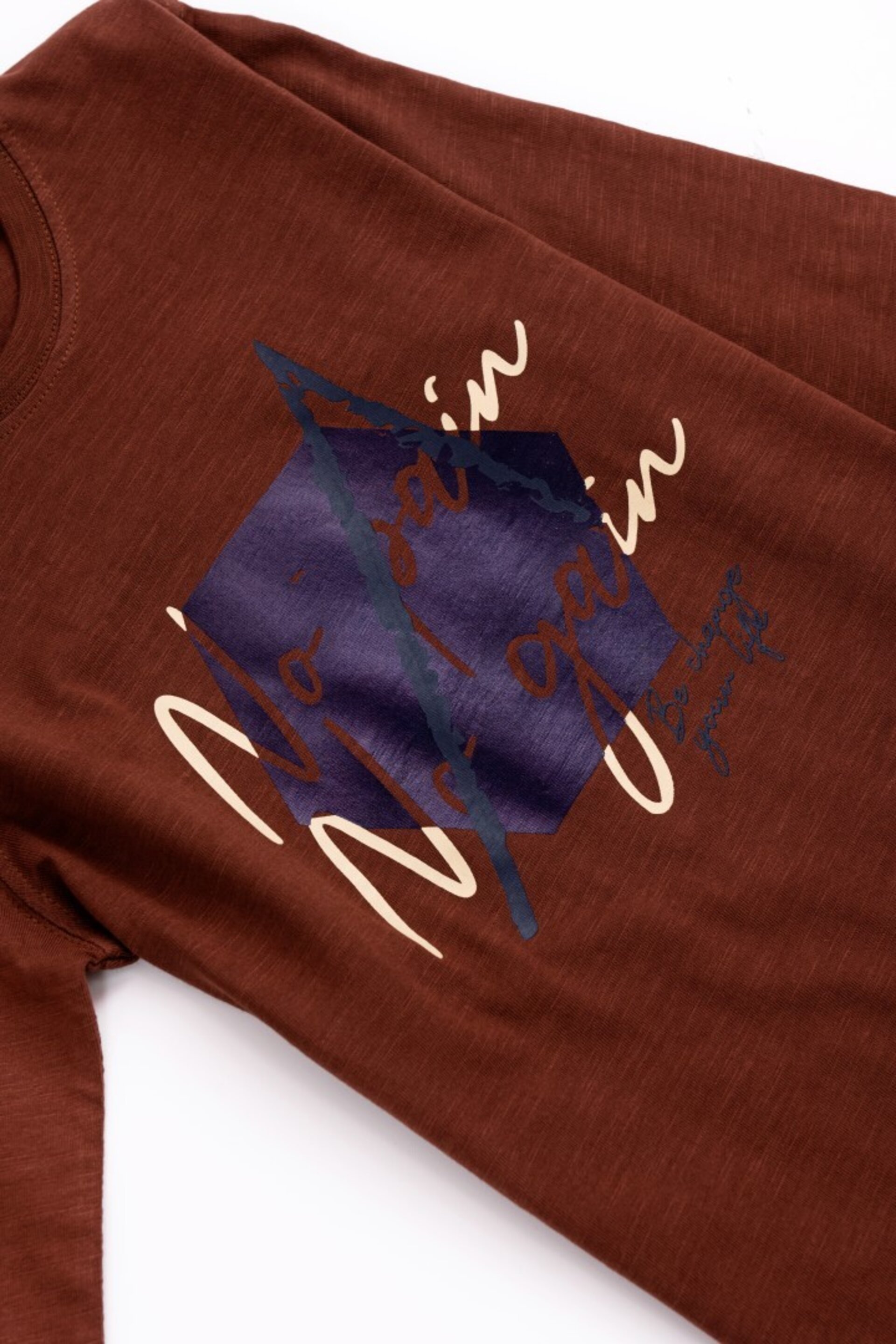 Camiseta marrón (10A) - 2