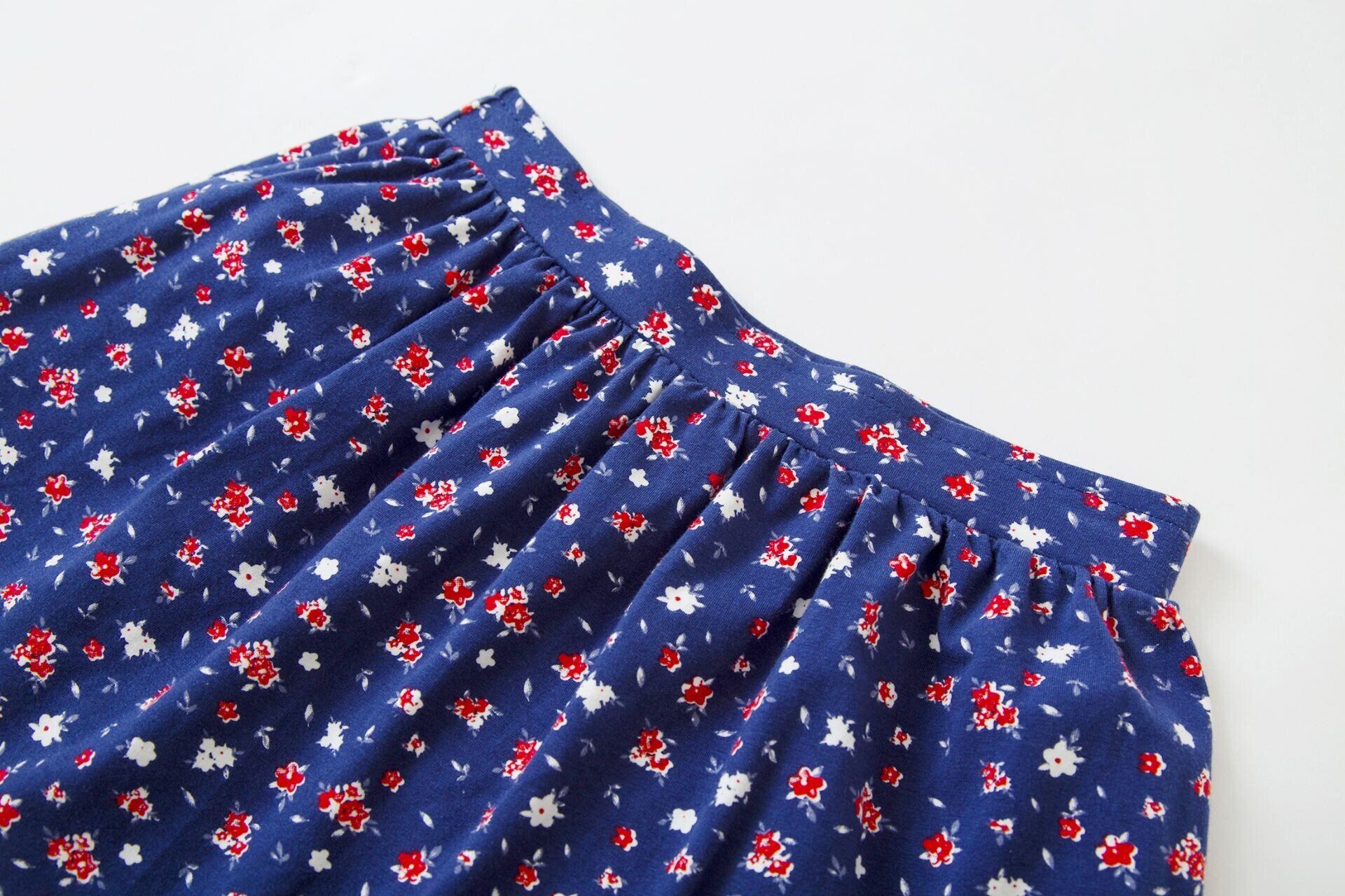 Falda estampado flores - 14años - 3