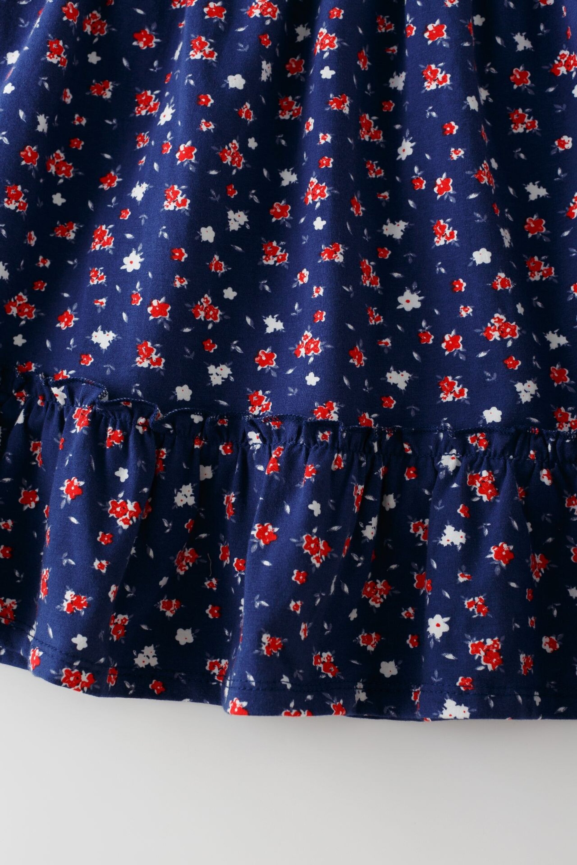 Falda estampado flores - 14años - 4