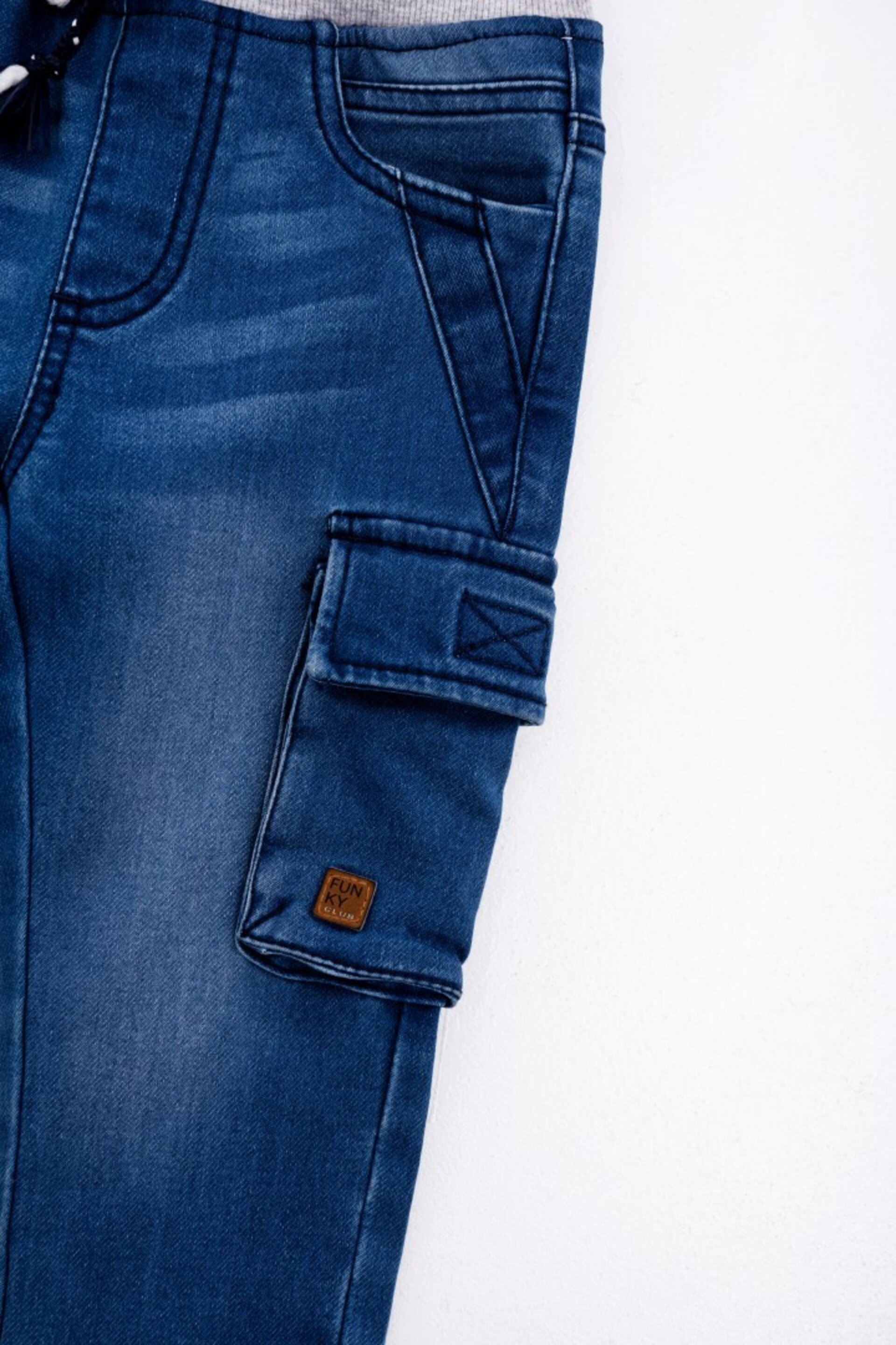 Denim cargo - 4 años - 3